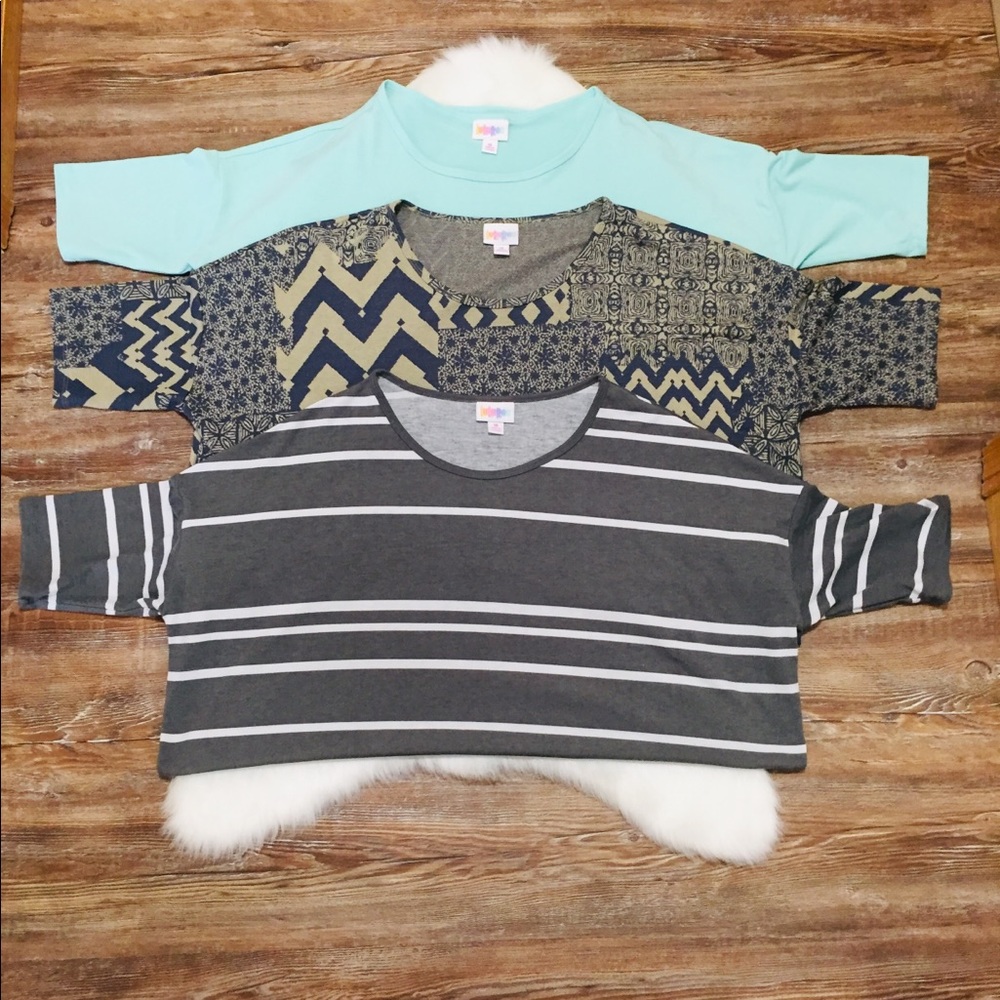 LulaRoe Irma Top Bundle Medium